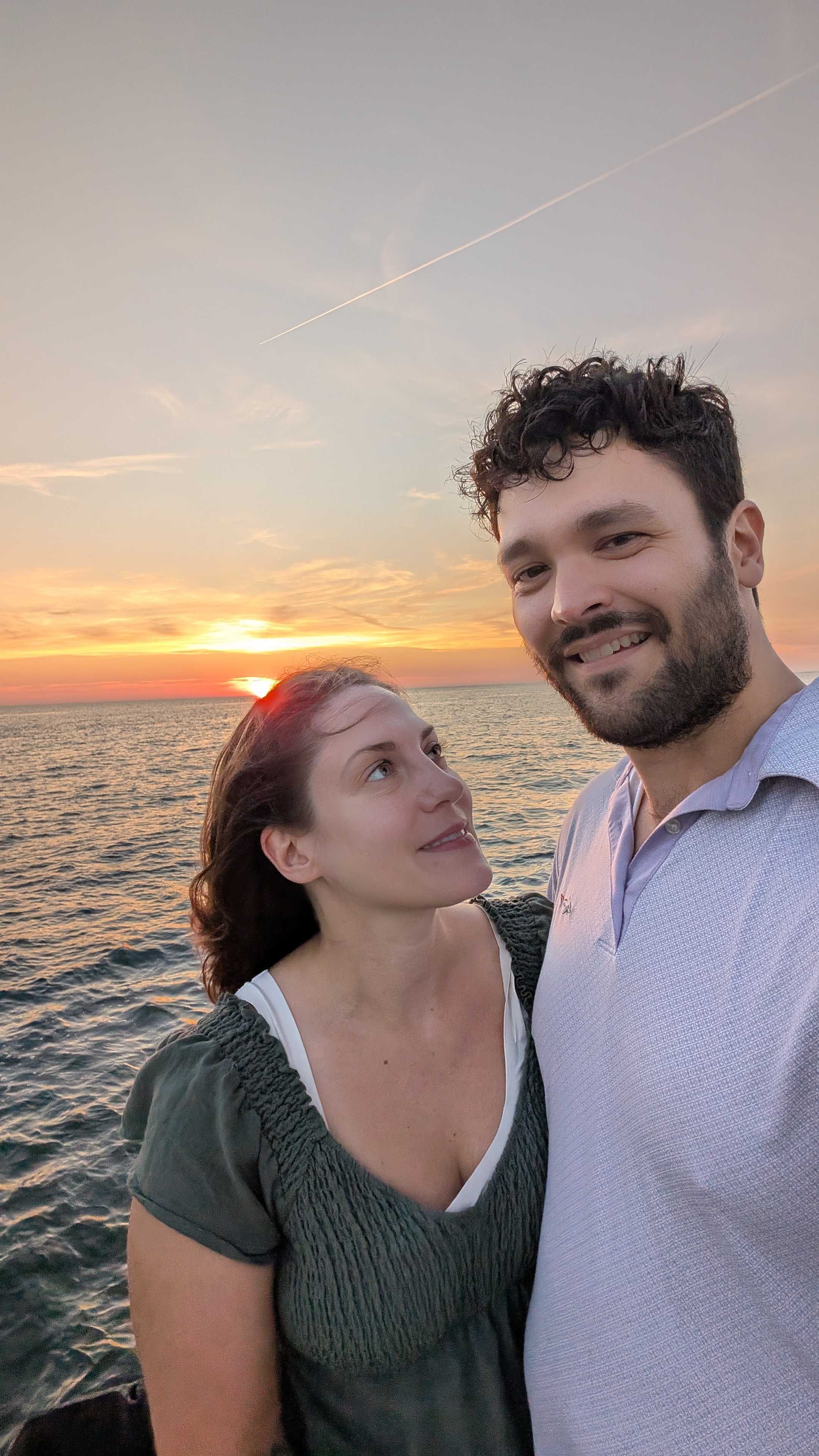 Sunset selfie